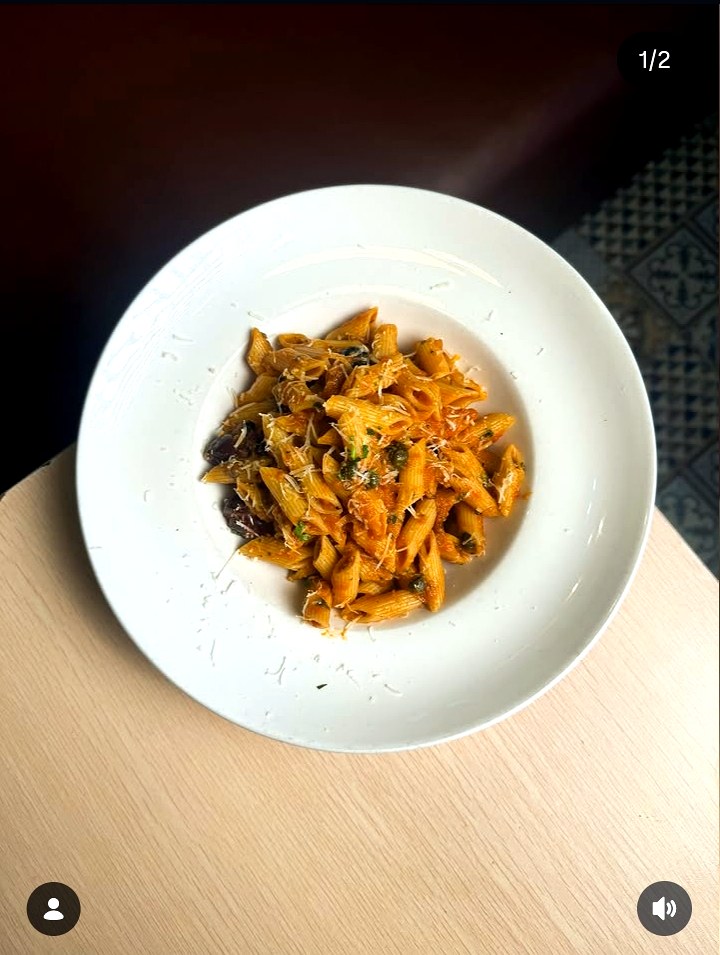 Penne Puttanesca sur Instagram