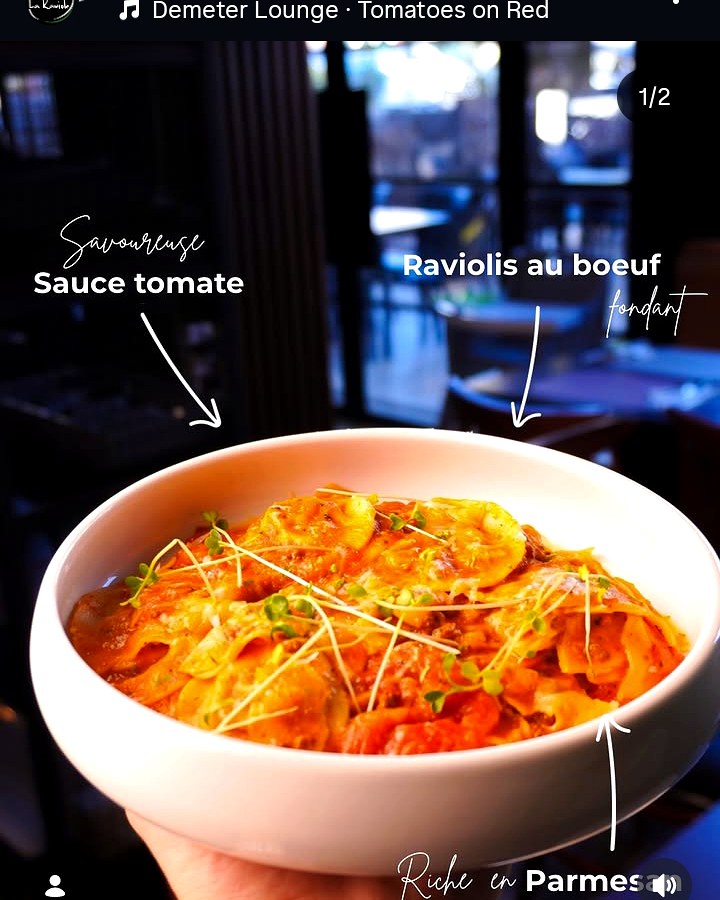Ravioli au bœuf